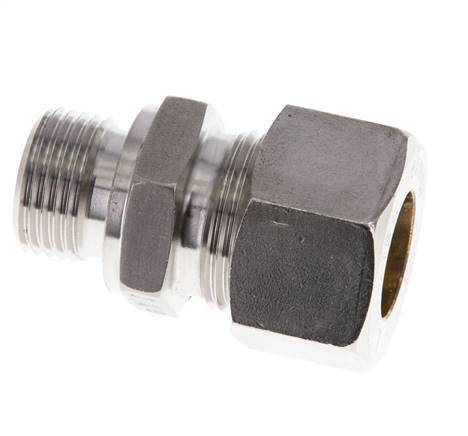 M18x1.5 Male x 15L Stainless steel Straight Compression Fitting 315 Bar DIN 2353