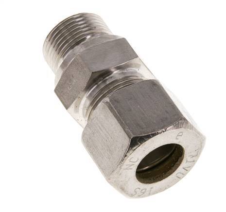 M22x1.5 Male x 16S Stainless steel Straight Compression Fitting 400 Bar DIN 2353