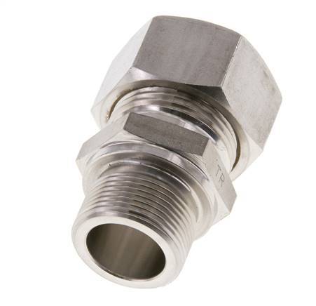 M26x1.5 Male x 22L Stainless steel Straight Compression Fitting 160 Bar DIN 2353