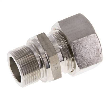 M26x1.5 Male x 22L Stainless steel Straight Compression Fitting 160 Bar DIN 2353
