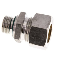 G 1/2'' Male x 22L Stainless steel Straight Compression Fitting with FKM Seal 160 Bar DIN 2353
