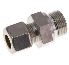 G 3/4'' Male x 14S Stainless steel Straight Compression Fitting with FKM Seal 630 Bar DIN 2353
