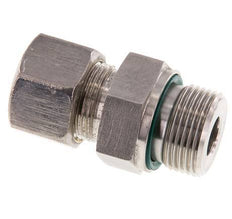 G 3/4'' Male x 16S Stainless steel Straight Compression Fitting with FKM Seal 400 Bar DIN 2353