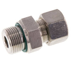 G 3/4'' Male x 16S Stainless steel Straight Compression Fitting with FKM Seal 400 Bar DIN 2353
