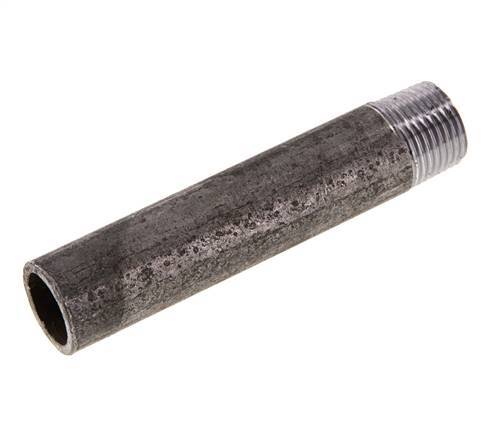 R 1/2'' Male x 21.3mm Steel Pipe Nipple with Welding End 50 Bar DIN 2982 - 100mm [2 Pieces]