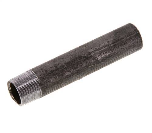 R 1/2'' Male x 21.3mm Steel Pipe Nipple with Welding End 50 Bar DIN 2982 - 100mm [2 Pieces]