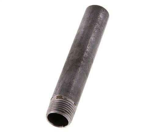 R 1/2'' Male x 21.3mm Steel Pipe Nipple with Welding End 50 Bar DIN 2982 - 120mm [2 Pieces]