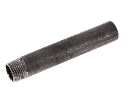 R 1/2'' Male x 21.3mm Steel Pipe Nipple with Welding End 50 Bar DIN 2982 - 120mm [2 Pieces]