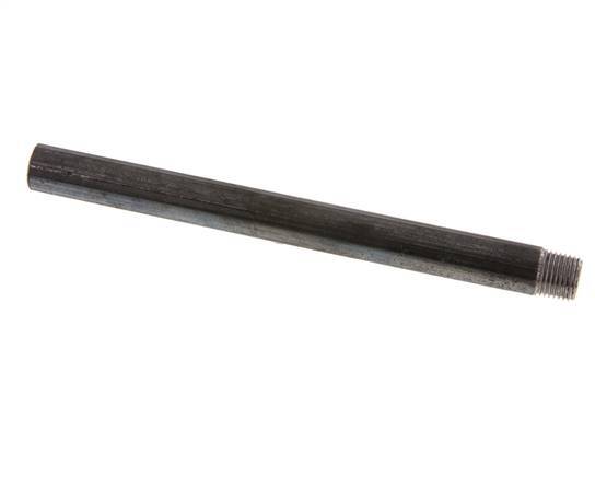 R 1/4'' Male x 13.5mm Steel Pipe Nipple with Welding End 50 Bar DIN 2982 - 160mm [2 Pieces]