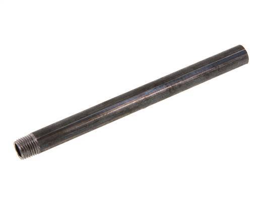 R 1/4'' Male x 13.5mm Steel Pipe Nipple with Welding End 50 Bar DIN 2982 - 160mm [2 Pieces]