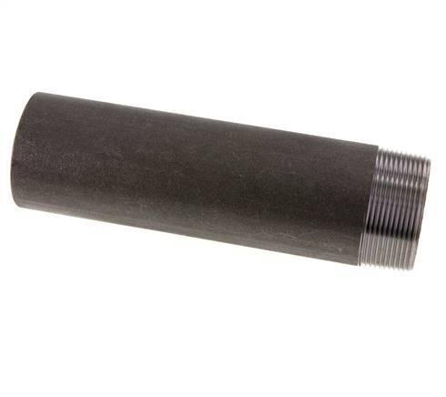 R 2'' Male x 60.3mm Steel Pipe Nipple with Welding End 50 Bar DIN 2982 - 200mm