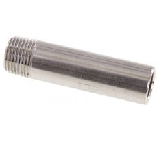 R 1/2'' Male x 21.3mm Stainless steel Pipe Nipple with Welding End 20 Bar DIN 2982 - 80mm