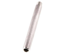 R 1/4'' Male x 13.5mm Stainless steel Pipe Nipple with Welding End 20 Bar DIN 2982 - 120mm