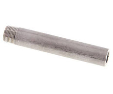 R 3/8'' Male x 17.2mm Stainless steel Pipe Nipple with Welding End 20 Bar DIN 2982 - 100mm