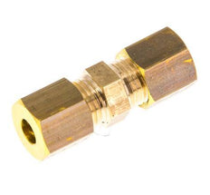 5mm Brass Straight Compression Fitting 150 Bar DIN EN 1254-2