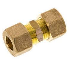12mm Brass Straight Compression Fitting 75 Bar DIN EN 1254-2