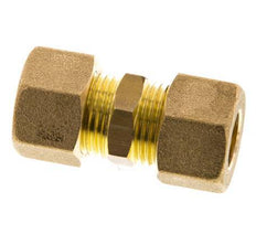 12mm Brass Straight Compression Fitting 75 Bar DIN EN 1254-2