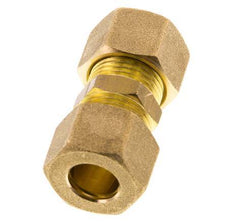 12mm Brass Straight Compression Fitting 75 Bar DIN EN 1254-2