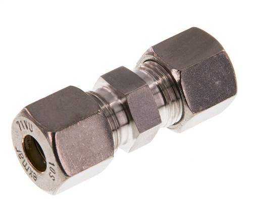 10S Stainless steel Straight Compression Fitting 630 Bar DIN 2353