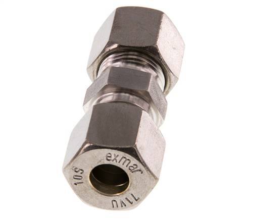 10S Stainless steel Straight Compression Fitting 630 Bar DIN 2353