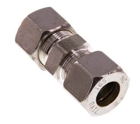 16S Stainless steel Straight Compression Fitting 400 Bar DIN 2353