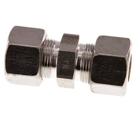 16S Stainless steel Straight Compression Fitting 400 Bar DIN 2353