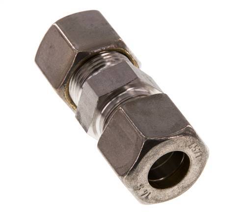 16S Stainless steel Straight Compression Fitting 400 Bar DIN 2353