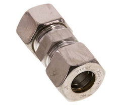 20S Stainless steel Straight Compression Fitting 400 Bar DIN 2353