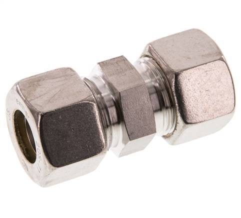 20S Stainless steel Straight Compression Fitting 400 Bar DIN 2353