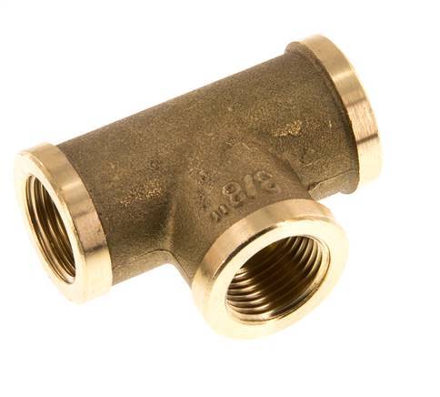 G 3/8'' Brass Tee 16 Bar