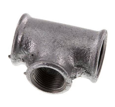 Rp 1'' x Rp 3/4'' Zinc plated Cast iron Tee 25 Bar [2 Pieces]