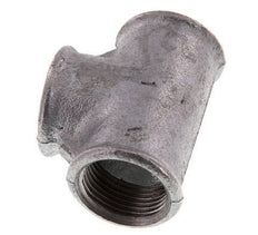Rp 1'' Zinc plated Cast iron Tee 25 Bar [2 Pieces]