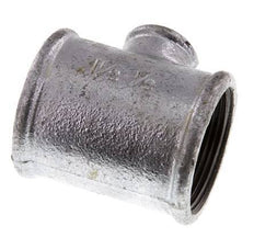 Rp 1 1/2'' x Rp 1/2'' Zinc plated Cast iron Tee 25 Bar