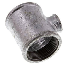 Rp 1 1/2'' x Rp 1/2'' Zinc plated Cast iron Tee 25 Bar