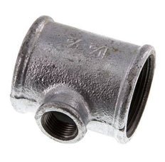 Rp 1 1/2'' x Rp 1/2'' Zinc plated Cast iron Tee 25 Bar