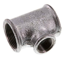 Rp 1 1/4'' x Rp 3/4'' Zinc plated Cast iron Tee 25 Bar
