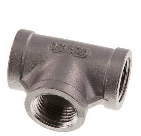 1/2'' NPT Stainless steel Tee 16 Bar