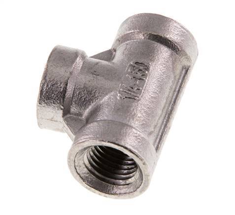 1/4'' NPT Stainless steel Tee 16 Bar