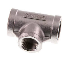 Rp 3/4'' x Rp 1/2'' Stainless steel Tee 16 Bar