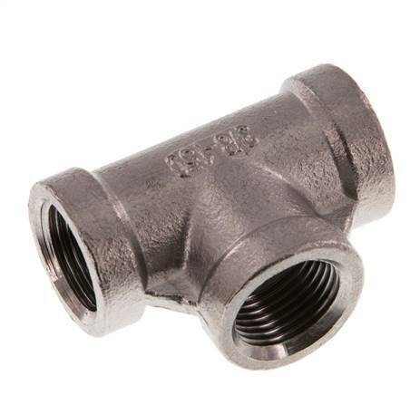 Rp 3/8'' Stainless steel Tee 16 Bar