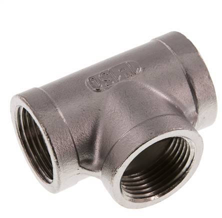 1'' NPT Stainless steel Tee 16 Bar