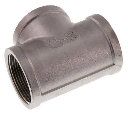 1 1/2'' NPT Stainless steel Tee 16 Bar