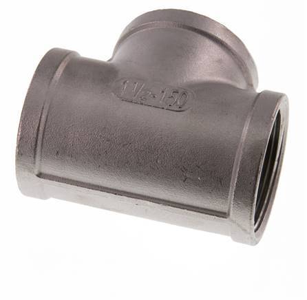 1 1/2'' NPT Stainless steel Tee 16 Bar