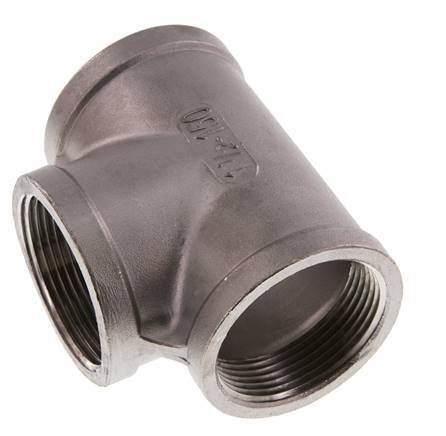 1 1/2'' NPT Stainless steel Tee 16 Bar