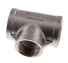 Rp 1 1/2'' x Rp 1 1/4'' Stainless steel Tee 16 Bar