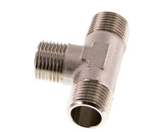 R 1/2'' Male Nickel plated Brass Tee 16 Bar