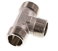 R 1'' Male Nickel plated Brass Tee 16 Bar