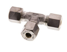 8S Stainless steel Tee Compression Fitting 630 Bar DIN 2353