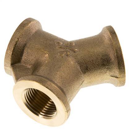 Rp 3/8'' Brass Y-Piece 16 Bar