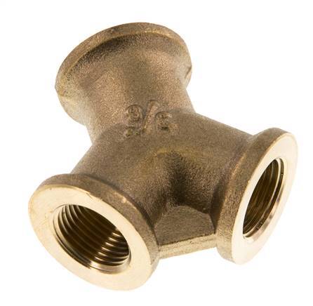 Rp 3/8'' Brass Y-Piece 16 Bar